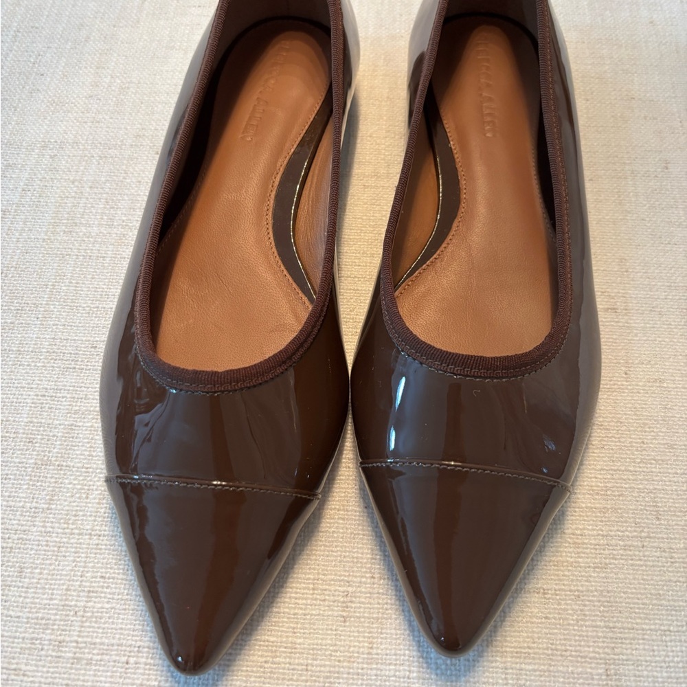 Rebecca Allen Women's The Skim Ballet Flat – Brown,  Size 9